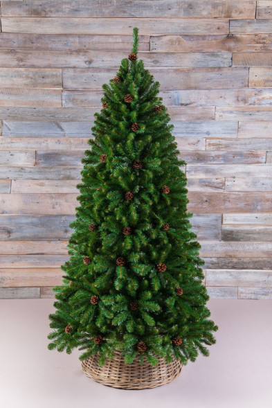 Елка Императрица с шишками 185 см., мягкая хвоя, Triumph Tree (73238) 