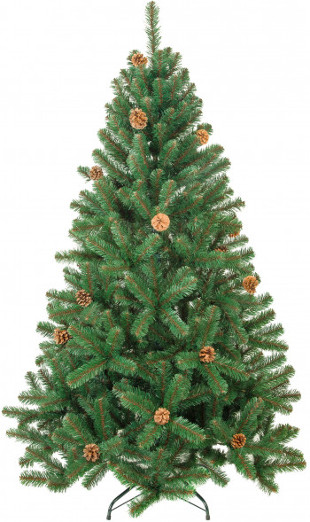 Искусственная елка Лапландия с шишками 120 см., мягкая хвоя, ЕлкиТорг (12120) оптом