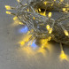Светодиодная нить 100 шампань LED ламп с мерцанием, 10 м., 24В., прозрачный провод ПВХ, Beauty Led (PST100BLW-10-1CH) 