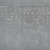 Светодиодная гирлянда бахрома 3,1*0,5 м., 150 теплых белых LED ламп, прозрачный провод ПВХ, LTC (PIL150-10-2WW)