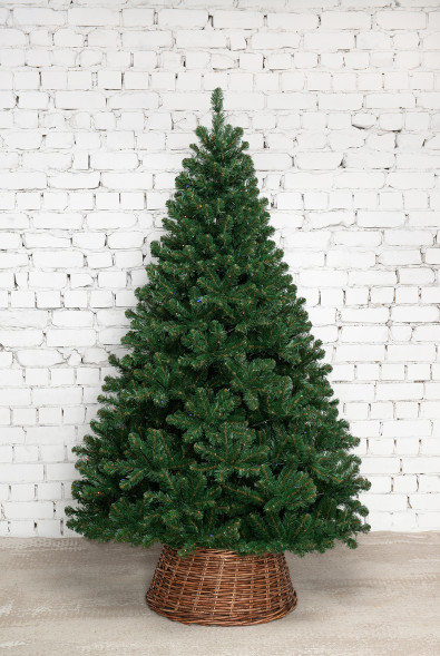 Искусственная елка Звездная 270 см., 770 мульти+теплых белых LED ламп, мягкая хвоя, ЕлкиТорг (189270) оптом