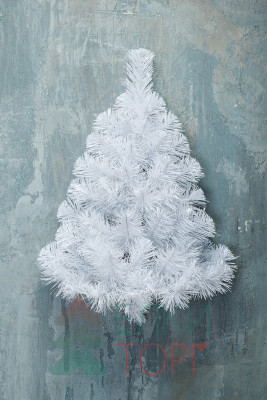 Искусственная елка Настенная белая 60 см., мягкая хвоя, ЕлкиТорг (106060)