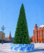 Уличная ствольная елка Альпийская Люкс 18 м., ПВХ, зеленая, ЕлкиТорг (2781800)