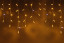 Светодиодная бахрома 108 желтых LED ламп, 3*0.6 м., 220В, мерцание, белый провод ПВХ, Teamprof (TPF-i3*0.6F-CW/Y)