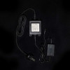 Трансформатор 50W с выпрямителем для нитей 24В, до 1000 LED, провод черный каучук, IP65, LTC (PTR50-3A) 