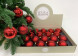Набор стеклянных шаров Грааль 70 мм., 18 шт., красный, Christmas DeLuxe (14751) 