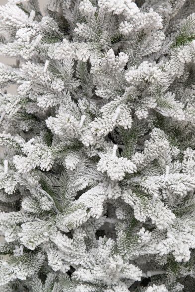 Искусственная елка Алтайская заснеженная 300 см., 885 холодных-белых Led ламп, 100% литая хвоя, ЕлкиТорг (177300) оптом
