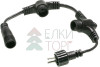 Разветвитель 3 - х лучевой для гирлянд серии STRING LIGHT из ПВХ, BEAUTY LED (05-056)