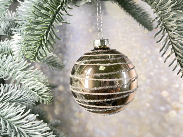 Набор стеклянных шаров Розовый пунш 70 мм., 18 шт., нежно-розовый, Christmas DeLuxe (86793) 