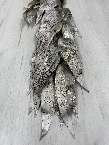 Ветвь Лавр Императорский 120 см., шампань, 1 шт., Christmas DeLuxe (87503) 