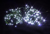 Светодиодная нить Роса 15 м., 150 холодных белых LED ламп, зеленый провод, Winner Light (w.01.4G.150-)