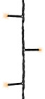 Светодиодная гирлянда с контроллером 9 м, 220V., 120 теплых LED ламп, черный ПВХ, Kaemingk (493083)