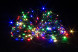 Светодиодная нить Роса 15 м., 150 разноцветных LED ламп, зеленый провод, Winner Light (m.01.4G.150-) 