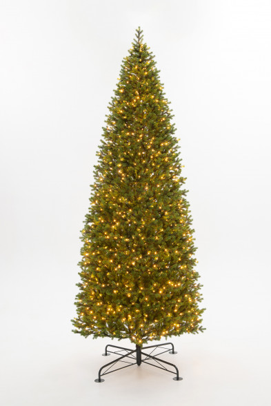 Искусственная ель Торжественная 4 м., 100% литая, 1300 теплых белых LED ламп ЕлкиТорг (168400) оптом