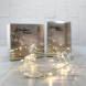 Гирлянда на батарейках Кристаллы 20 теплых белых ламп, 2 м., Christmas DeLuxe (87419) 