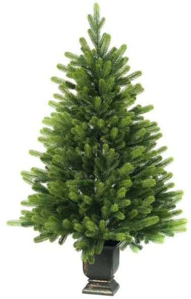 Искусственная ель Дворцовая в вазоне 100 см., 100% литая хвоя, Max Christmas (ЕДЛ1) 