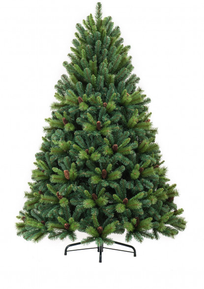 Искусственная сосна Байкальская с шишками 180 см., Леска+ПВХ, ЕлкиТорг (97180) оптом