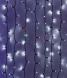 Светодиодный занавес Sealed с супер-мерцанием 2*3 м., 220V., 600 холодных белых LED ламп, черный каучук, Beauty Led (LL602ABL-1-2W) 