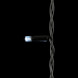 Светодиодный занавес Sealed с супер-мерцанием 2*3 м., 220V., 600 холодных белых LED ламп, черный каучук, Beauty Led (LL602ABL-1-2W) 