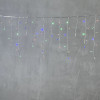 Светодиодная бахрома 4,9*0,5 м., 240 разноцветных LED ламп, прозрачный провод ПВХ, Beauty Led (PIL240-10-2M)