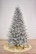 Искусственная ель заснеженная Орловская 160 см., литая хвоя + пвх, Max Christmas (ЕОРСЗ16) 