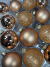 Набор стеклянных шаров Карамельный 42 шт., Christmas DeLuxe (87166)