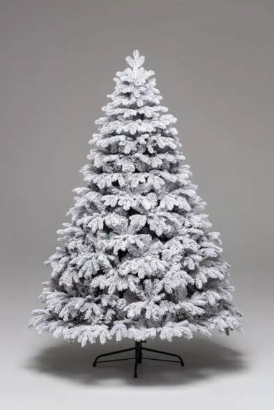 Искусственная ель Камчатская заснеженная 4 м., Литая хвоя + ПВХ, ЕлкиТорг (143400)