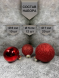 Набор стеклянных шаров Классический красный 42 шт., Christmas DeLuxe (87162) 
