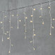 Светодиодная бахрома 4,9*0,5 м., 240 теплых белых LED ламп, прозрачный провод ПВХ, Beauty Led (PIL240-10-2WW) 