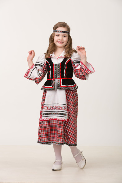 Национальный костюм для девочек, размер 122-64, Батик (5600-122-64) 