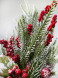 Новогодняя настольная композиция с красными ягодами 35 см., Christmas DeLuxe (89296) 