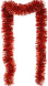 Мишура цвет красный, диаметр 145 мм., длина 3 м., ЕлкиТорг (M145red) 