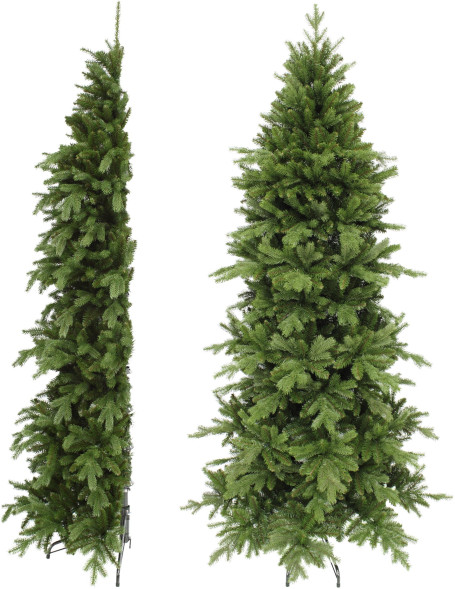 Сосна Изумрудная пристенная 185 см., Литая хвоя+Пвх, Triumph Tree (73881) 