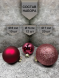 Набор стеклянных шаров Ягодный смузи  42 шт., Christmas DeLuxe (87165) 