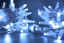 Светодиодная нить 100 холодных белых LED ламп, 10 м., 220В, статика, белый провод ПВХ, Teamprof (TPF-S10C-220V-CW/W)