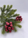 Гроздь стеклянных шаров Ягодный хоровод 2 см., 10 шт., бордовый, Christmas DeLuxe (89870) 