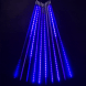 Гирлянда Тающие сосульки 10*0.8 м., 24V., 720 синих LED ламп, коннектор, черный ПВХ, LTC (CCL720-10-1B) 