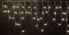 Светодиодная бахрома 3*0.5 м., 220V, 112 теплых белых LED ламп, прозрачный силиконовый провод, Rich LED (RL-i3*0.5-T/WW)