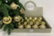 Набор стеклянных шаров Золотая россыпь 70 мм., 18 шт., золото, Christmas DeLuxe (14752) 