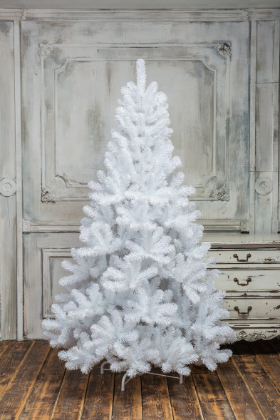 Искусственная елка Жемчужная белая 270 см., мягкая хвоя, ЕлкиТорг (16270) оптом