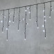 Светодиодная бахрома 4,9*0,5 м., 240 белых LED ламп, черный провод ПВХ, Beauty Led (PIL240-11-2W) 