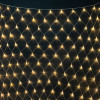 Светодиодная сетка 2*2 м., 256 теплых белых LED ламп, прозрачный ПВХ, LTC (NTL256M-10-2WW)