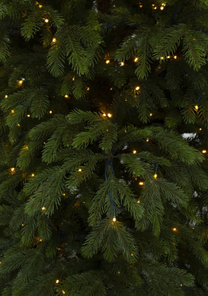 Ель Коттеджная 305 см., 1200 LED ламп, литая хвоя+пвх, TreeDeLux (70054) 