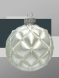 Набор винтажных стеклянных шаров Старинный вальс 80 мм., серебро, 9 шт., Christmas DeLuxe (14089) 