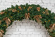 Хвойная арка Санкт-Петербург 240*160 см. с золотым декором, 260 теплых-белых Led ламп, Литая+ПВХ, ЕлкиТорг (28008) оптом