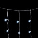 Светодиодный занавес 2*3 м., 600 белых LED ламп, мерцание, облегченный, прозрачный провод ПВХ, LTC (PCL600NOTBLW-10-2W) 