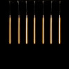 Гирлянда Тающие сосульки 10*0.8 м., 24V., 720 теплых белых LED ламп, коннектор, черный ПВХ, LTC (CCL720-10-1WW)