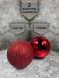 Набор стеклянных шаров Классический красный 26 шт., Christmas DeLuxe (86461)   