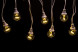 Светодиодная гирлянда Винтаж 20 теплых белых LED ламп, 10 м., статика, белый резиновый провод, Teamprof (TPF-VBL-10M-20-220V-RW/WW) 