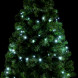 Светодиодная гирлянда Пятиминутка для ели высотой 1.5 м., 120 холодных белых LED ламп, зеленый ПВХ, Beauty Led (GFM120C-14-1W) 
